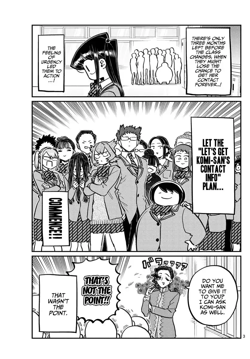 Komi-san wa Komyushou Desu Chapter 258 3